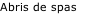 Abris de spas