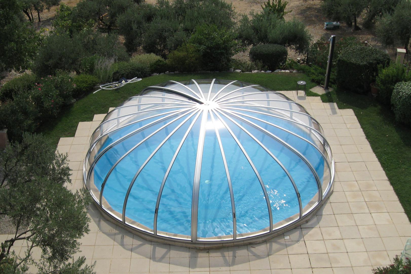 abri piscine ronde